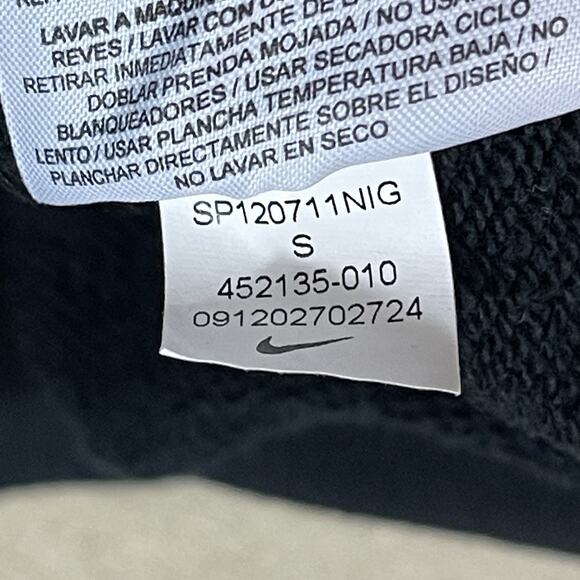 Nike Sweatshirt Mens‎ S Black USATF Crew Neck Embroidered Track & Field Pullover - Picture 8 of 11